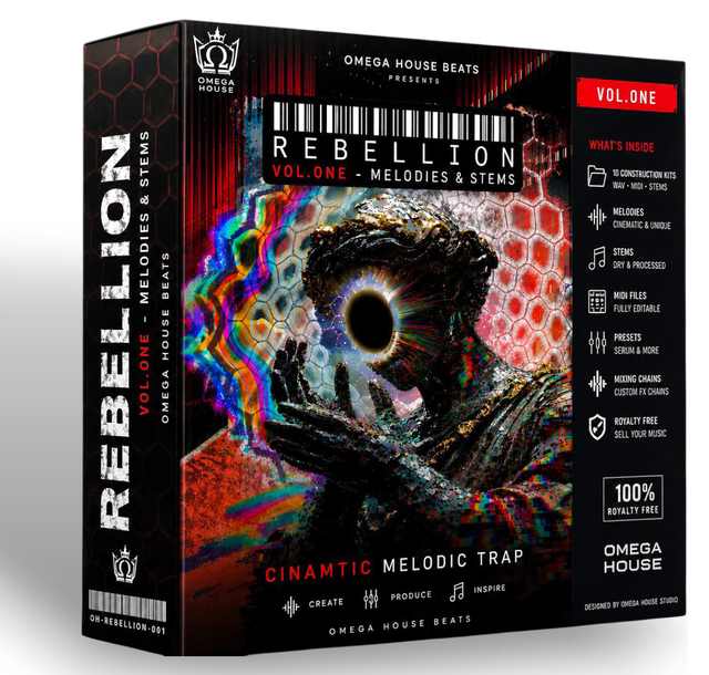 Rebellion Vol. 1 — Cinematic Melodies, Stems & MIDI